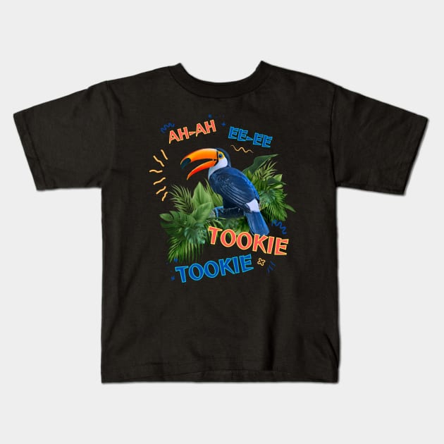 Tookie Tookie Bird Kids T-Shirt by Nostalgia*Stuff